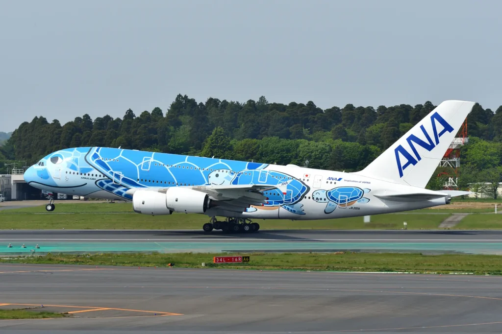 earn velocity points on ana to fly on their unique a380