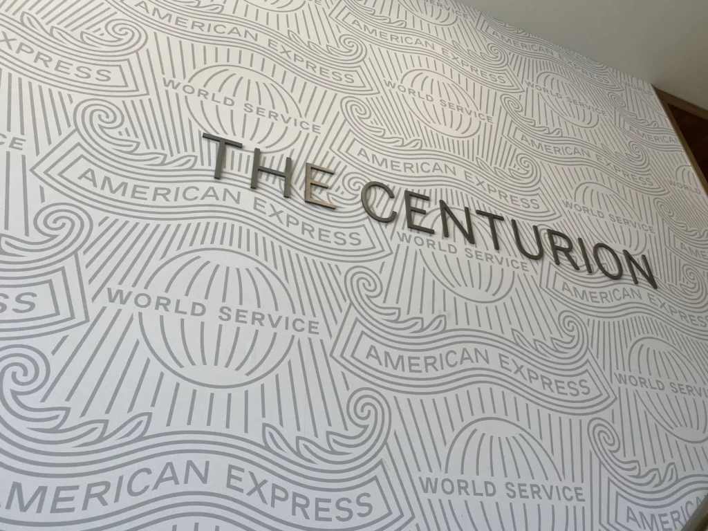 how much are Amex points worth? cards give you access to lounges like the centurion lounge pictured here